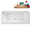 Baignoire autoportante 55 "avec drain interne Streamline-101697795
