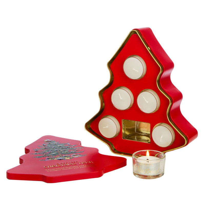 Wax Lyrical Christmas Tree Tealight Gift Set Xmas Tree
