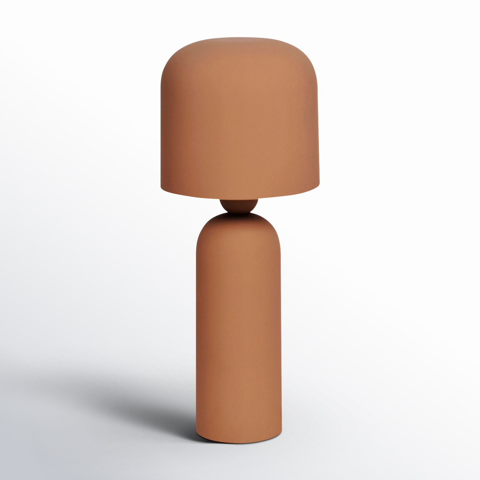 Odie Metal Table Lamp, Orange