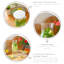 LAV Fonte Glass Carafes with White Lid