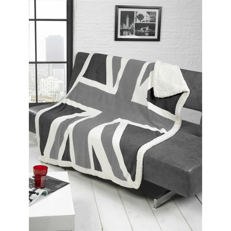 Eniee Throw Blanket, Black