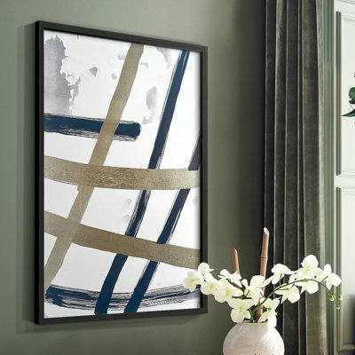 Abstract LI Framed Print - Ready To Hang - Made in USA