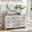 Commode à 7 tiroirs Addeline l 54 po Farmhouse-1178981686