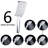 Handheld Shower - 6 Spray Settings, Powerful Showering, Clean Square Design Experience, Easy