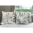 Ambesonne Leaves Throw Pillow Cover Set of 4 Modern Soft Colors Branches-97441050