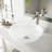 Giovanni 17" L x 17" W x 6" H Round Glass Vessel Bathroom Sink with 13" H Faucet-100495550-100495556