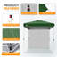 Pavillon de jardin en acier-124871712