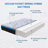 Home 10" Medium Cooling Gel Memory Foam Hybird Mattress-504988810