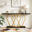 Table console moderne avec plateau en faux marbre-59284694