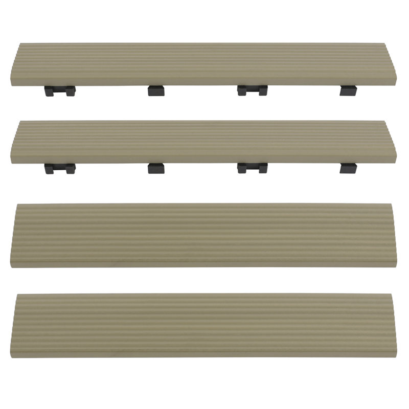 Carrelage de terrasse en composite 2 po x 12 po Quick Deck, Antique romain