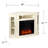 Claremont Convertible Media Electric Fireplace