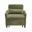Fauteuil club en velours côtelé-1236906594