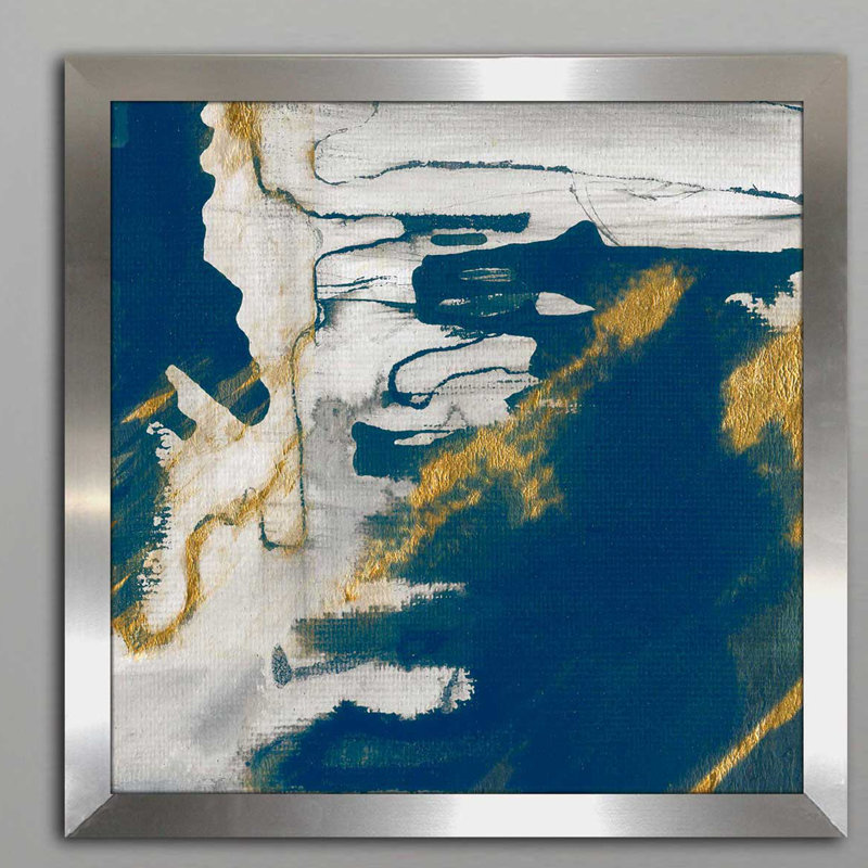 « lapis i », reproduction de peinture à l’acrylique encadrée, H 27,5 po x l 27,5 po x P 0,75 po