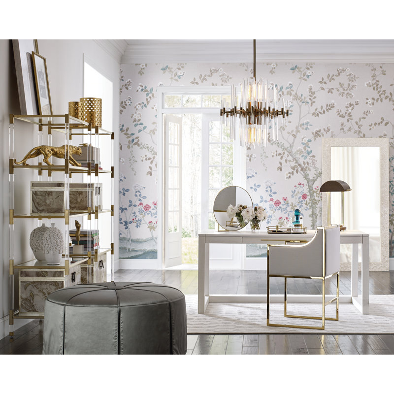 Quebec 6 - Light Chandelier, 26.75" H x 26.25" W x 26.25" D