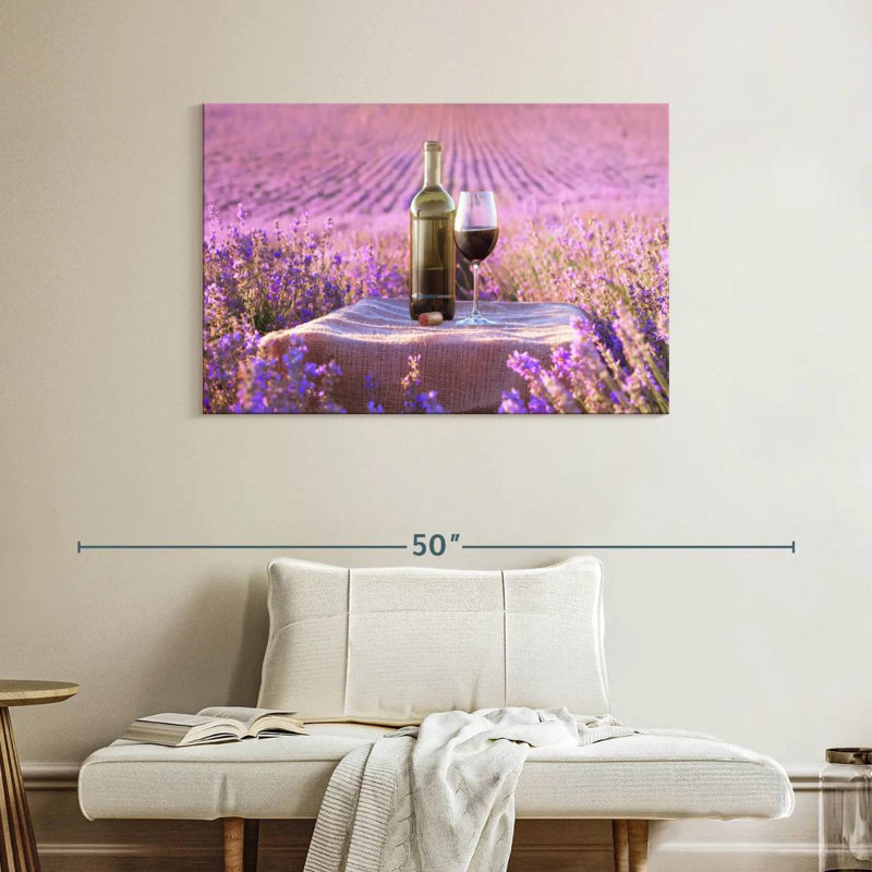 Yarlin Wine Romance, 26" H x 39" W
