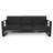3 Seater With Aluminium And Water-Repellent Seat Materials, Black Stable Frame Spill-
