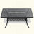 All-Weather Cast Aluminum Dining Set, Include Swivel Chairs And Rectangular Table With Black Frame-1893081152