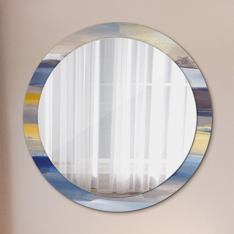 Huldar Glass Flat Wall Mirror