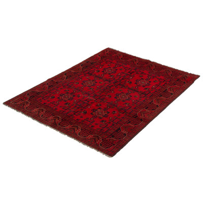 Tapis rouge 4 pi 11 po x 6 pi 2 po Finest Khal Mohammadi