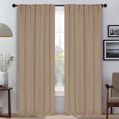Rideaux obscurcissant et passe-tringle Levatt Classic