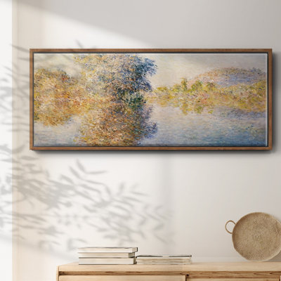 Morning on the Seine, 1893 - Framed Canvas