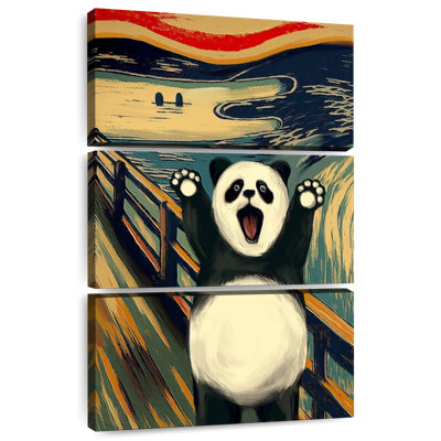 The Scream With Panda