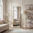 14 x 47 Over The Door - Full Length Hanging Mirror, Aluminum Alloy Framed Wall-mounted Full Length Mirror-1599501402