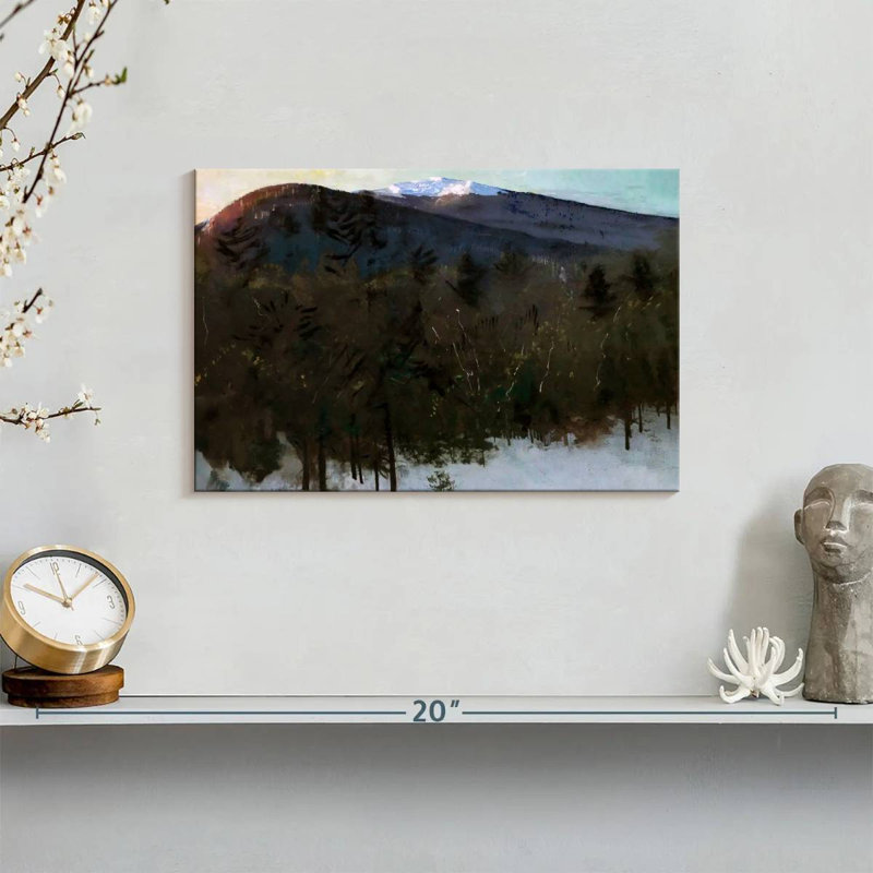 Mount Monadnock 1918, 8" H x 12" W