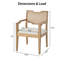 Chaises de ferme 2 pièces