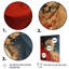Rouge et or marbre volcan III - art mural abstrait-116184399-82430470