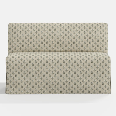 Banc rembourré Stoffer Home x Fabric and Co. Lindy