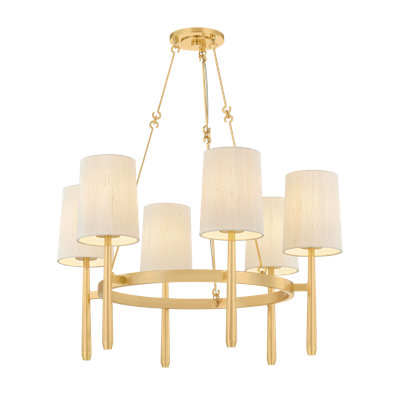 Lustre Bridgeton en laiton vieilli