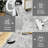 Hallway Runner Rug 2x6 - Black Kitchen Rugs Non Slip Washable Soft Touch Carpet Runner Rug Stylish Rug Runner Home Kitchen-1104480272