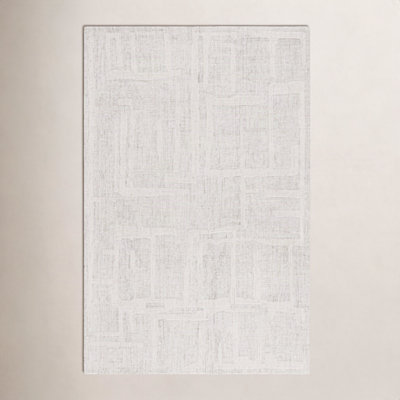 Arthella Hand-Tufted Abstract Wool Rug