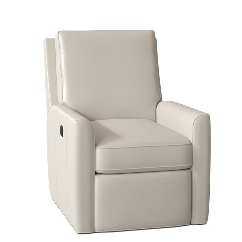 Yorba Recliner, Outsider Raven Genuine Leather, Manual
