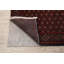 Tapis décoratif en laine noué à la main de conception unique noué à la main New Age Balouch brun 2 pi 10 po x 4 pi 11 po