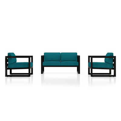 Avion 3 Piece Loveseat Set