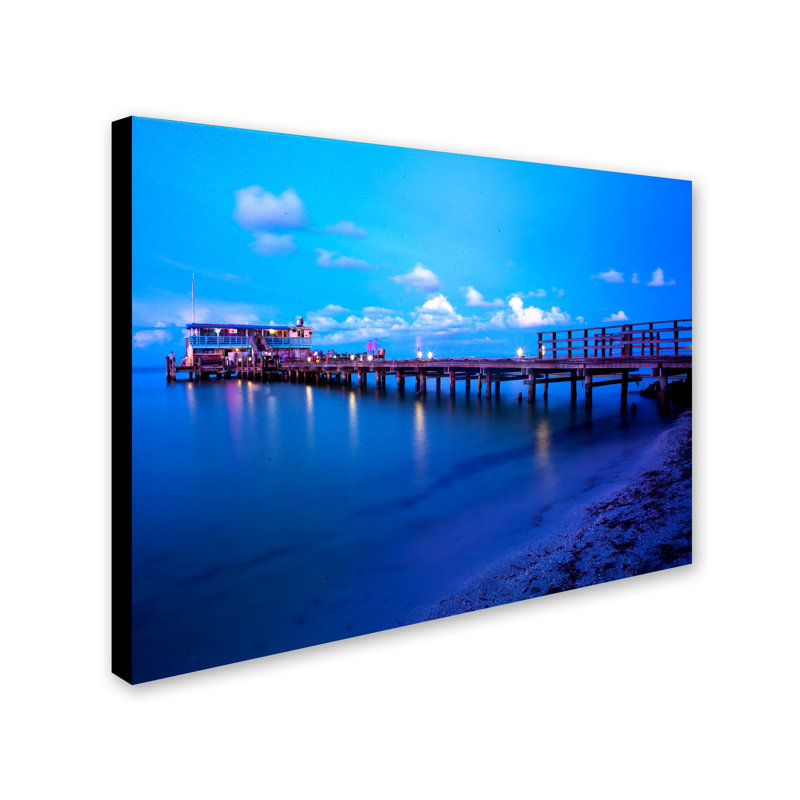 « floride pilier » par preston photographie sur toile tendue, H 35 po x l 47 po x P 2 po