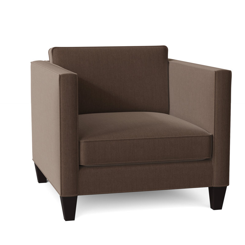 Fauteuil de 37 po de large Pudalov, Chocolat Peyton