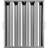 VEVOR Stainless Steel 0.01 CFM Range Hood with Baffle Filter-88860271