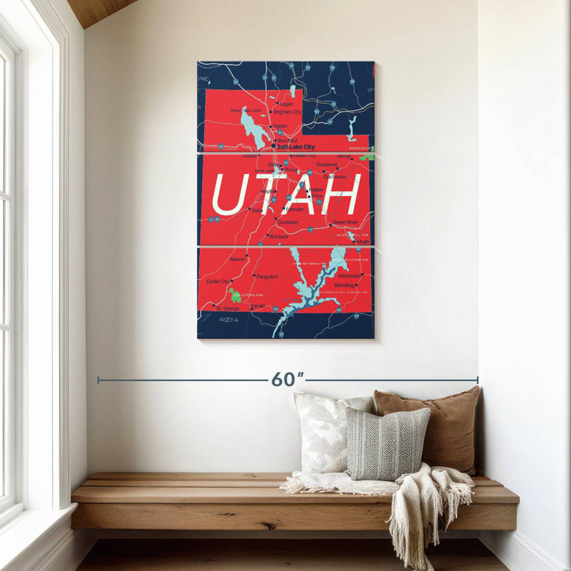 Aliaz Detailed Utah Map