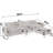 5 Seat Modular Sofa,with Storage Ottoman, Convertible Sectional Sofa, L Shaped Couch , Reversible Chaise ,Riveted sofa,Chenille-1300742768