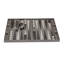 Corbin Fossil/Gray/Charcoal Backgammon Board Game