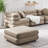 Jubilee Modular Performance Velvet Ottoman-104318355