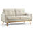 65.4" Wide Upholstered Soft Square Arm Sofa with Solid Wood Legs-967375326