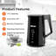 Geepas 1.7L Stainless Steel Electric Tea Kettle