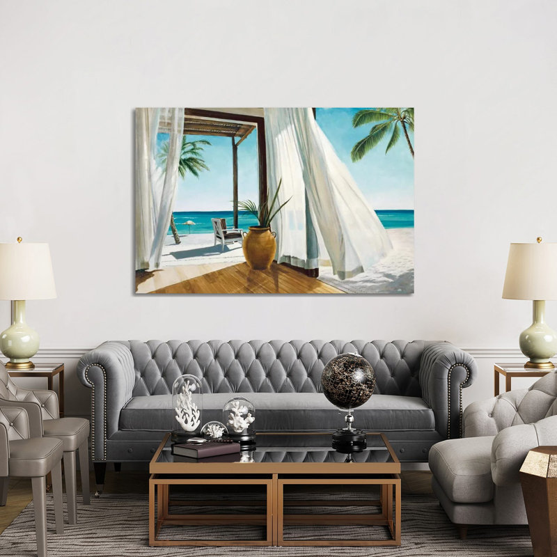 Sea Breeze I 1 Piece Wall Art on Canvas, 101.6 cm H x 66.04 cm W x 1.91 cm D, Wrapped Canvas