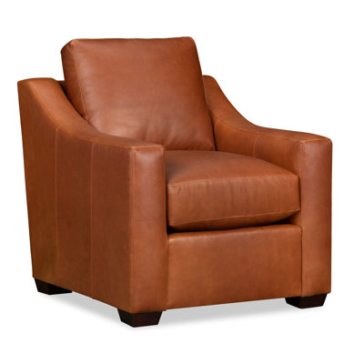 Fauteuil d'appoint en cuir Cranbrook