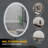 Adelee Flat Wall Mirror-756692511
