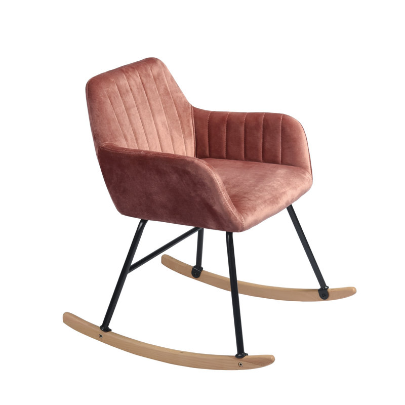 Airel Rocking Chair, Rose